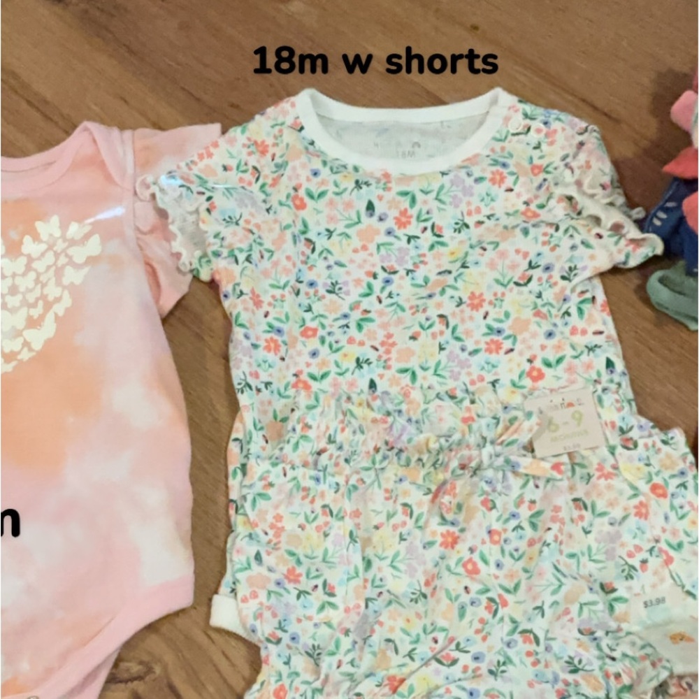 18m shirt w shorts